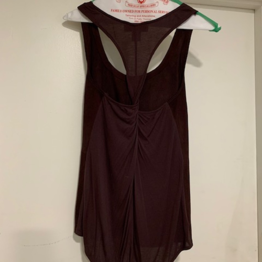 Suede Leather Racerback Tank - Picture 2 of 5